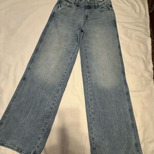 PacSun Light Blue Flare & Wide Leg Jeans